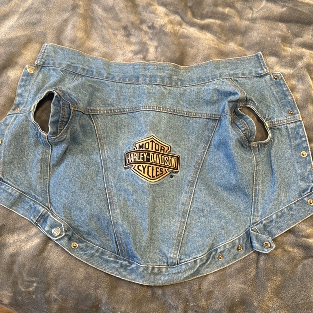 New Harley Davidson Denim  Jacket size Med